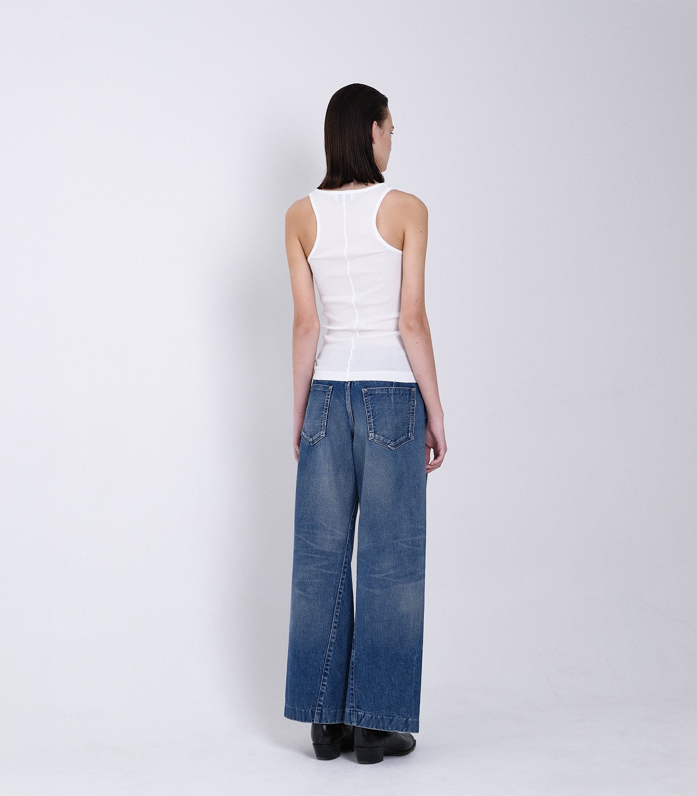 TANK TOP - LIGHT BLUE CACTUS - TANAKA