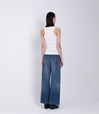TANK TOP - LIGHT BLUE CACTUS - TANAKA