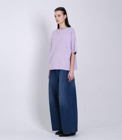 BOXY TEE - LAVENDER - TANAKA