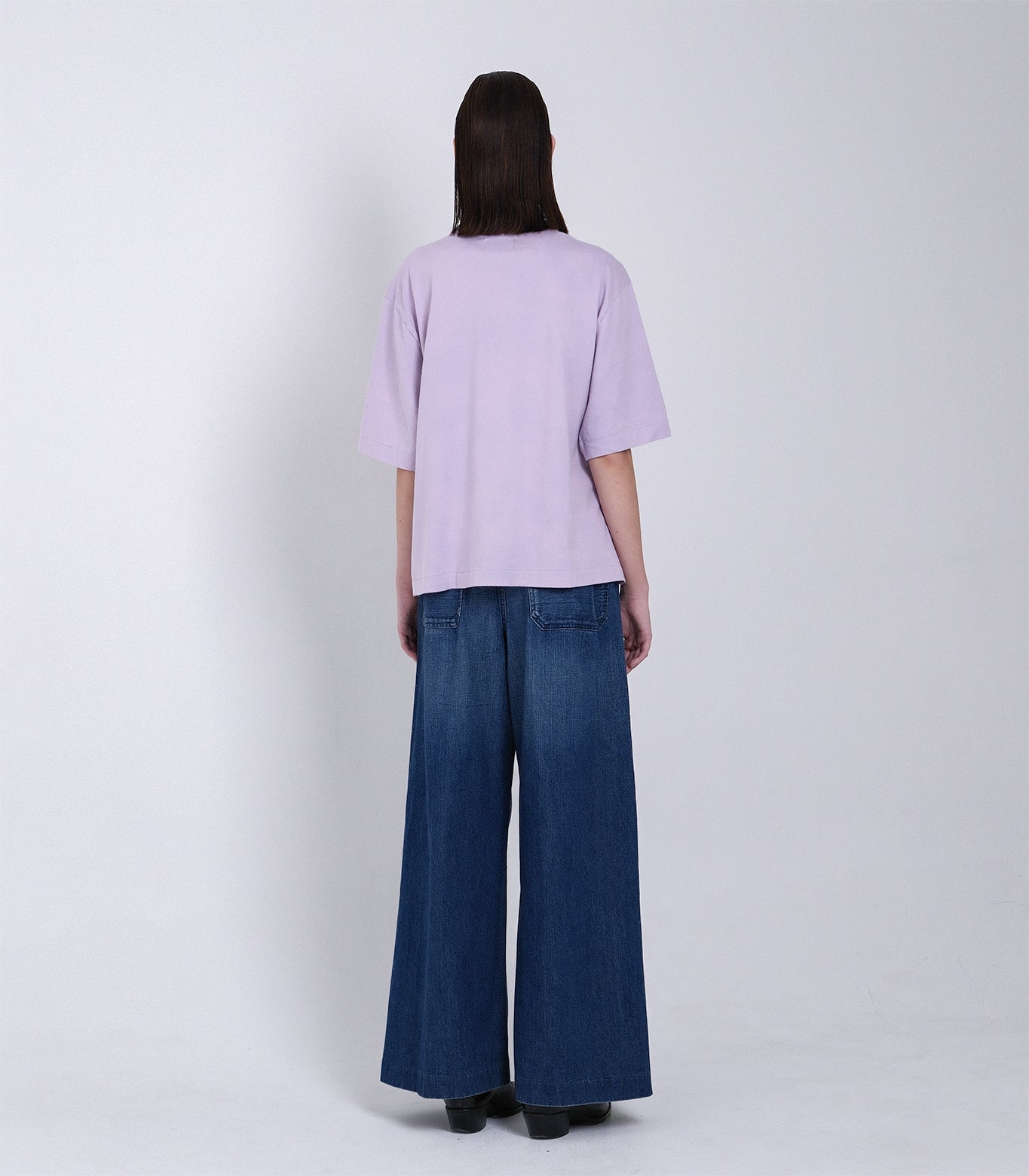 BOXY TEE - LAVENDER - TANAKA
