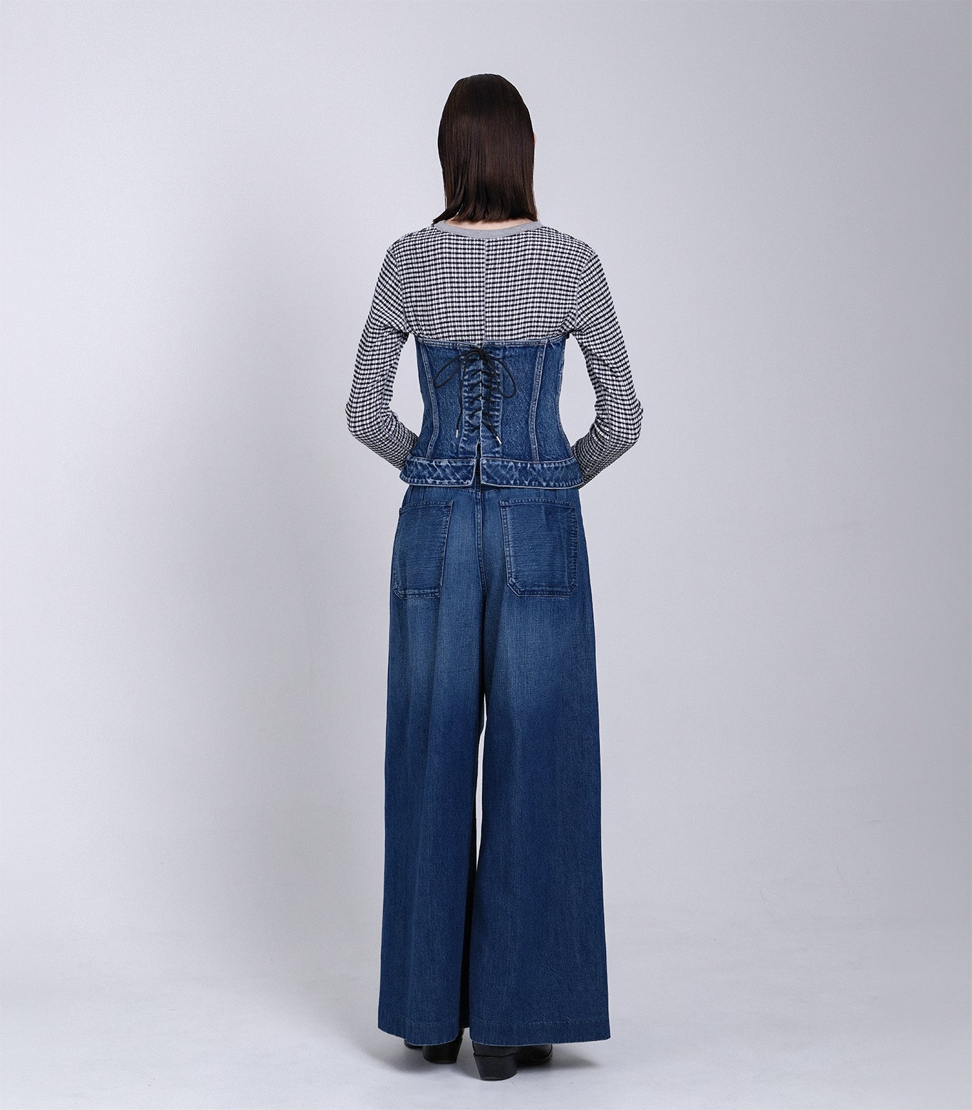 BUSTIER - VINTAGE BLUE - TANAKA