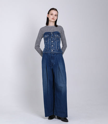 BUSTIER - VINTAGE BLUE - TANAKA
