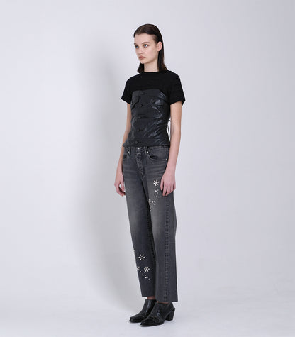 BUSTIER -  BLACK - TANAKA