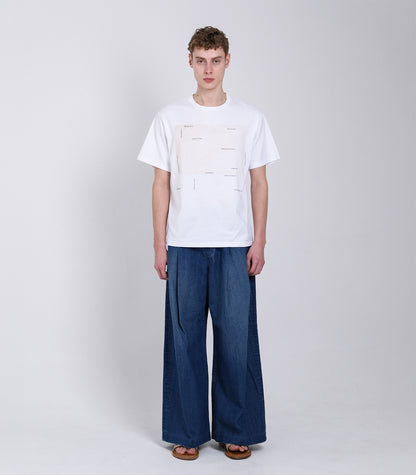 THE TEE - WHITE (PRINT) - TANAKA