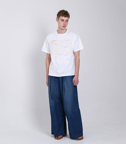 THE TEE - WHITE (PRINT) - TANAKA
