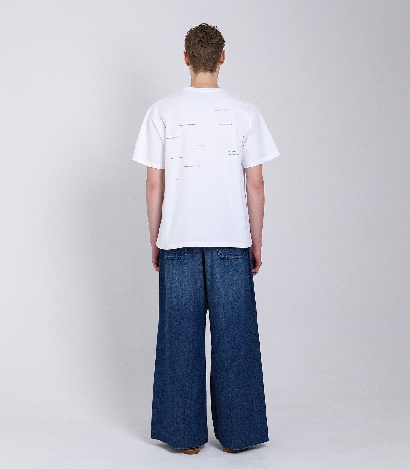 THE TEE - WHITE (PRINT) - TANAKA