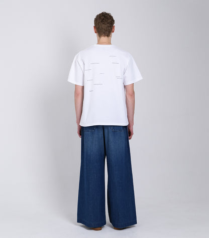 THE TEE - WHITE (PRINT) - TANAKA