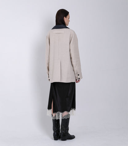 OUTDOOR JACKET - LINEN - TANAKA