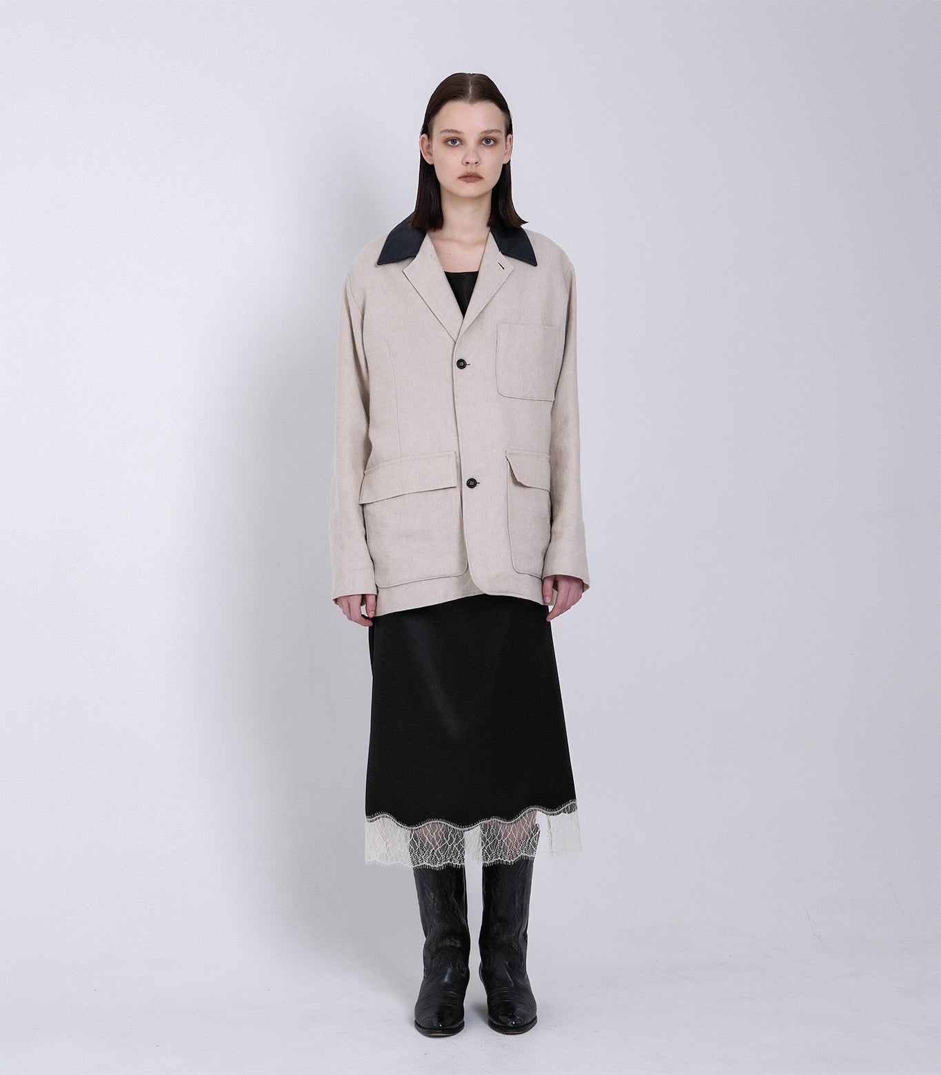 OUTDOOR JACKET - LINEN - TANAKA