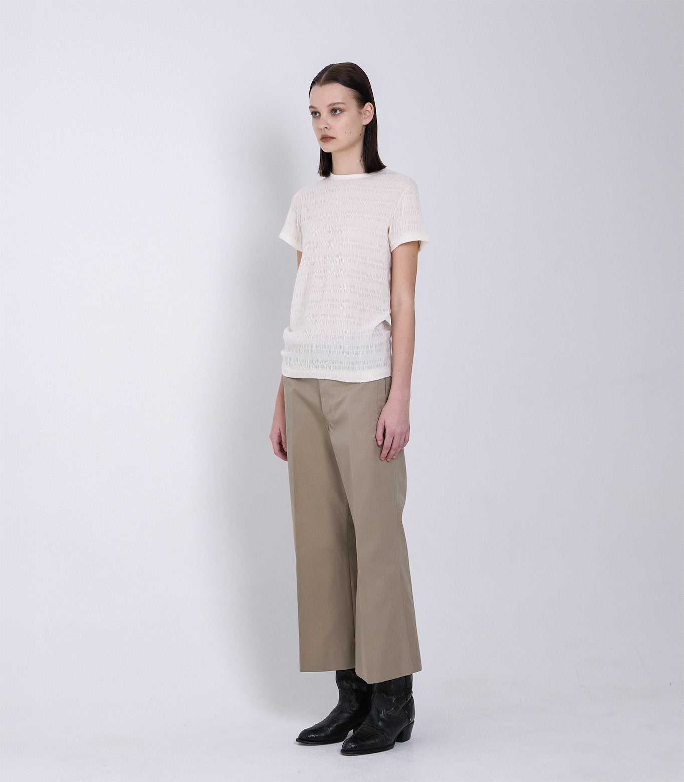COMPACT TEE - OFF WHITE - TANAKA