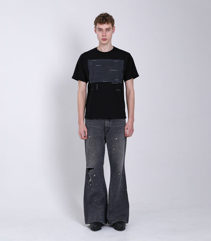 THE TEE - BLACK (PRINT) - TANAKA