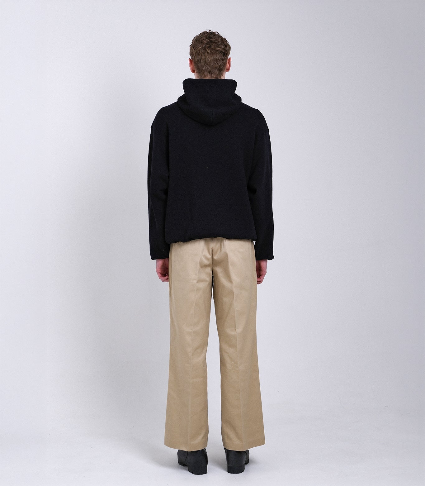 THE SWEAT HOODIE - BLACK(FLOWER) - TANAKA