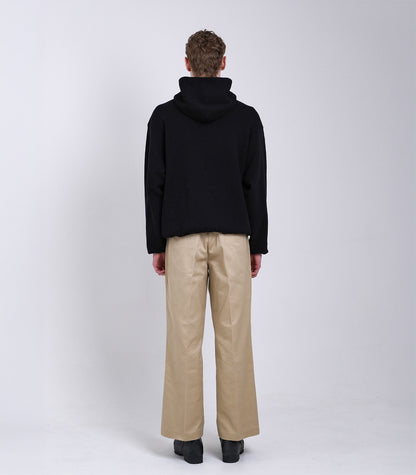 THE SWEAT HOODIE - BLACK(FLOWER) - TANAKA