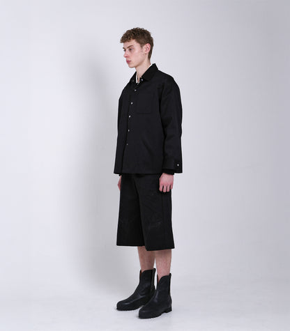 OVERSHIRT - BLACK - TANAKA
