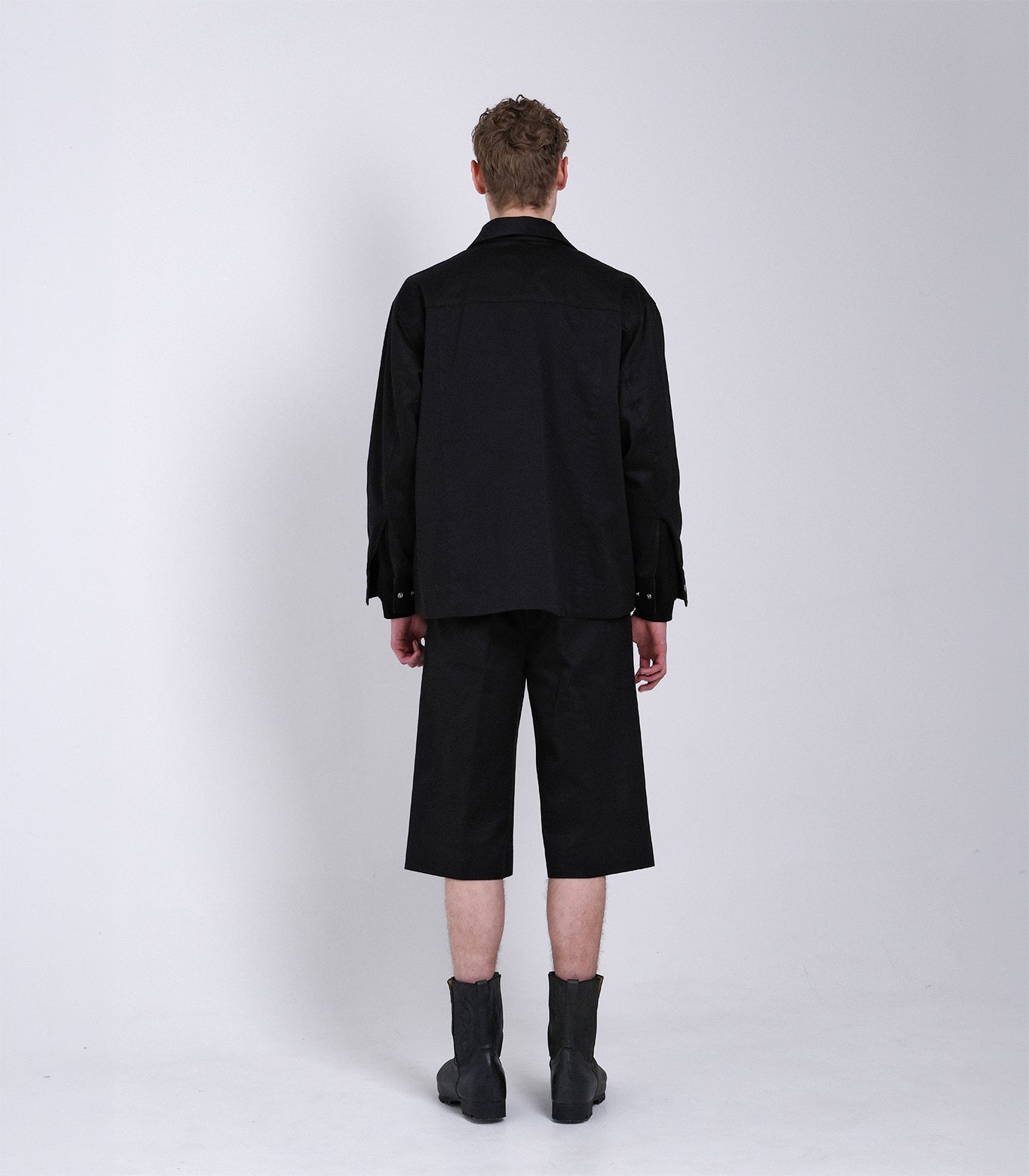 OVERSHIRT - BLACK - TANAKA