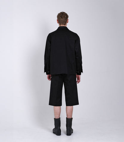 OVERSHIRT - BLACK - TANAKA