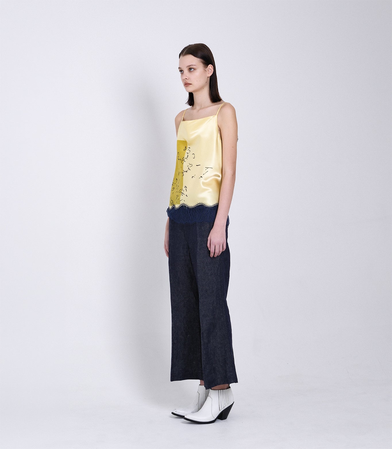 EASY PANTS - INDIGO LINEN - TANAKA