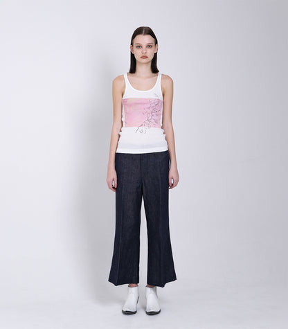 TANK TOP - PINK FLOWER - TANAKA