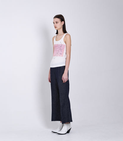 TANK TOP - PINK FLOWER - TANAKA