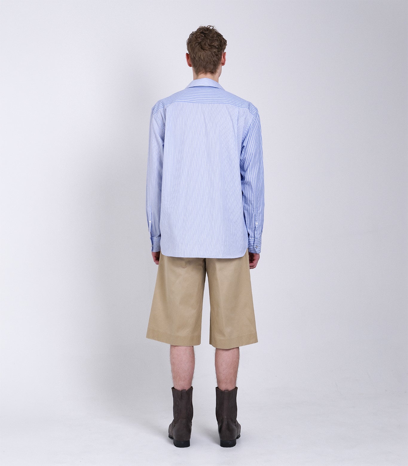 THE SHORTS - KHAKI (EMBROIDERY) - TANAKA