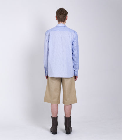 THE SHORTS - KHAKI (EMBROIDERY) - TANAKA