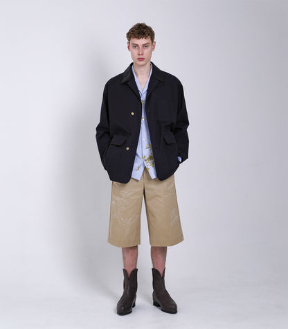 OUTDOOR JACKET - NAVY - TANAKA