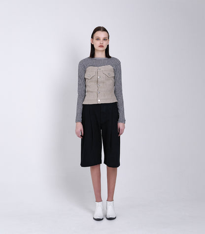 BUSTIER - LINEN - TANAKA