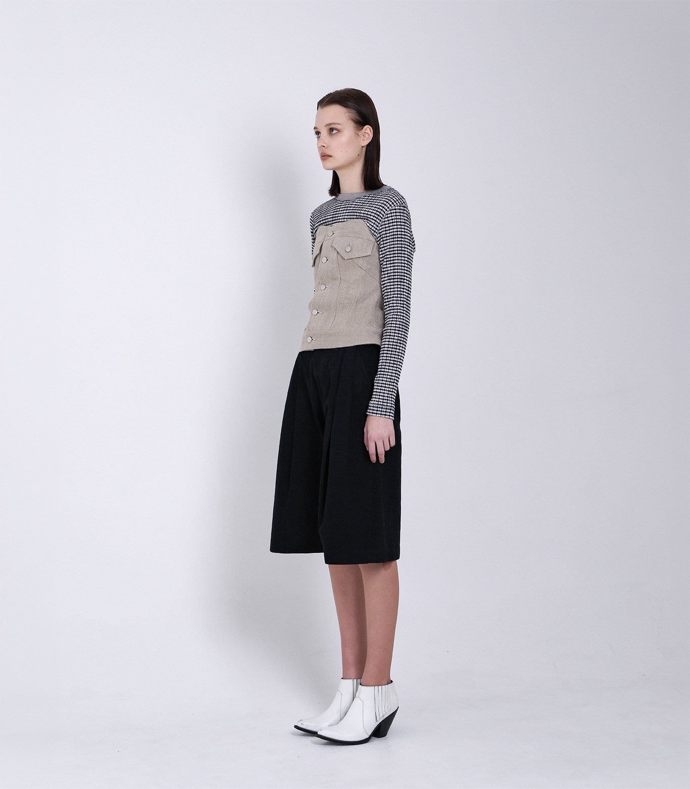 BUSTIER - LINEN - TANAKA