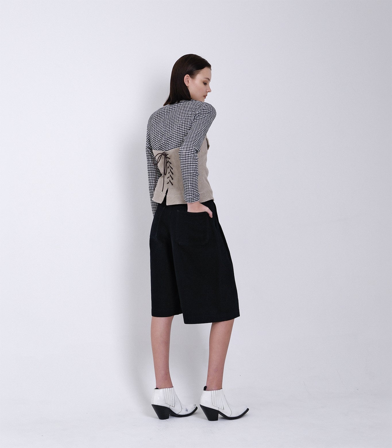 BUSTIER - LINEN - TANAKA