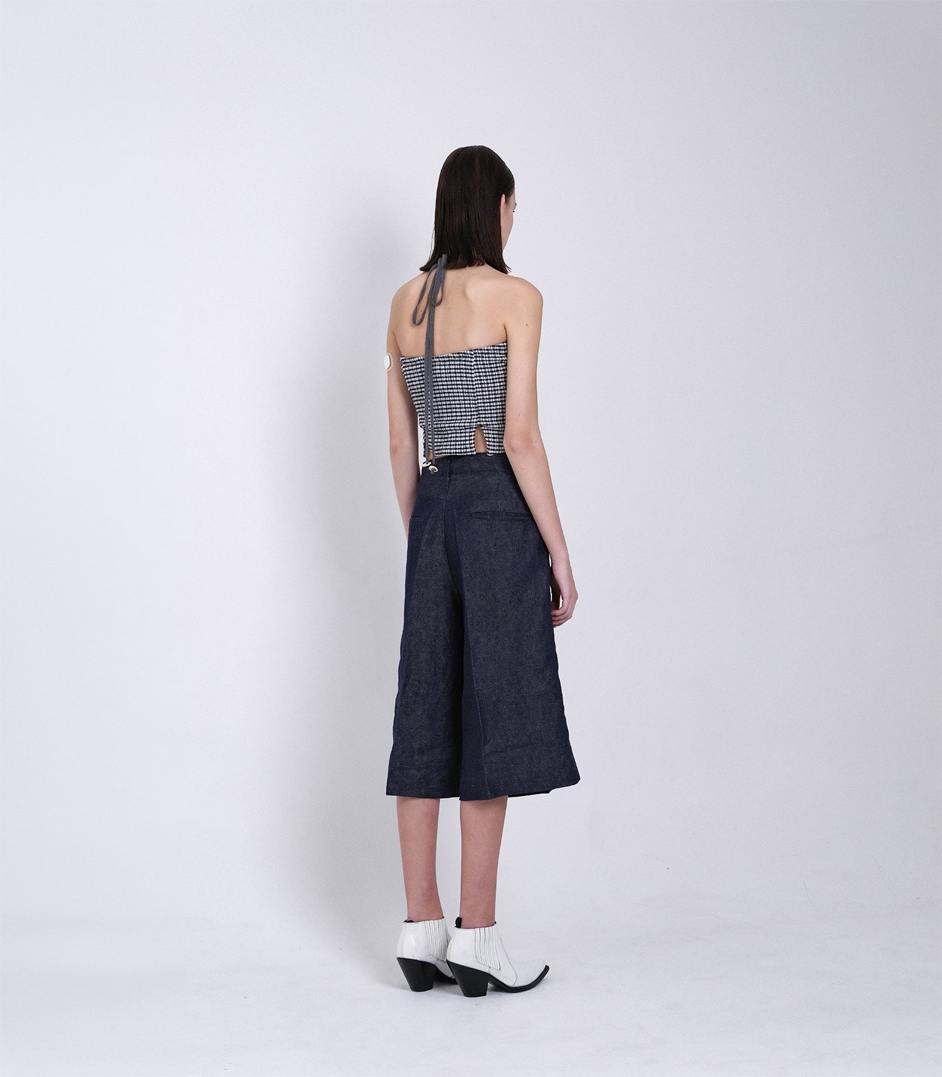THE SHORTS - INDIGO LINEN - TANAKA