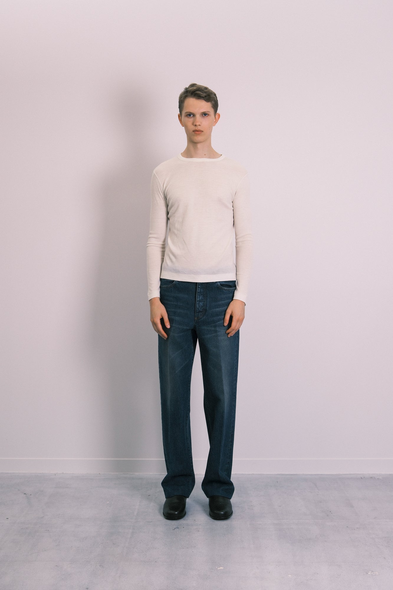 THE JEAN TROUSERS - DARK BLUE