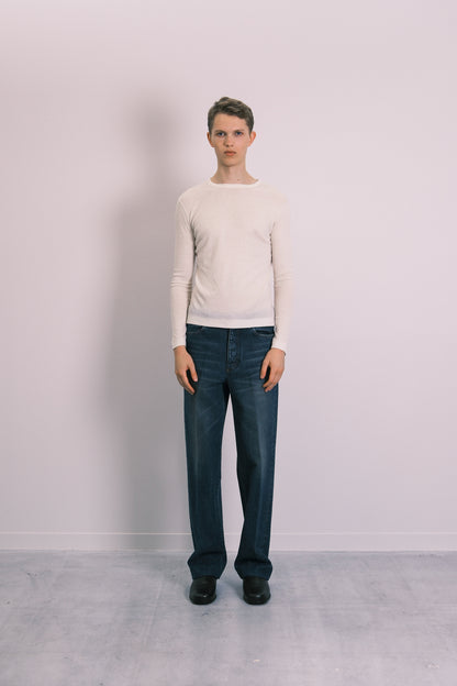 THE JEAN TROUSERS - DARK BLUE