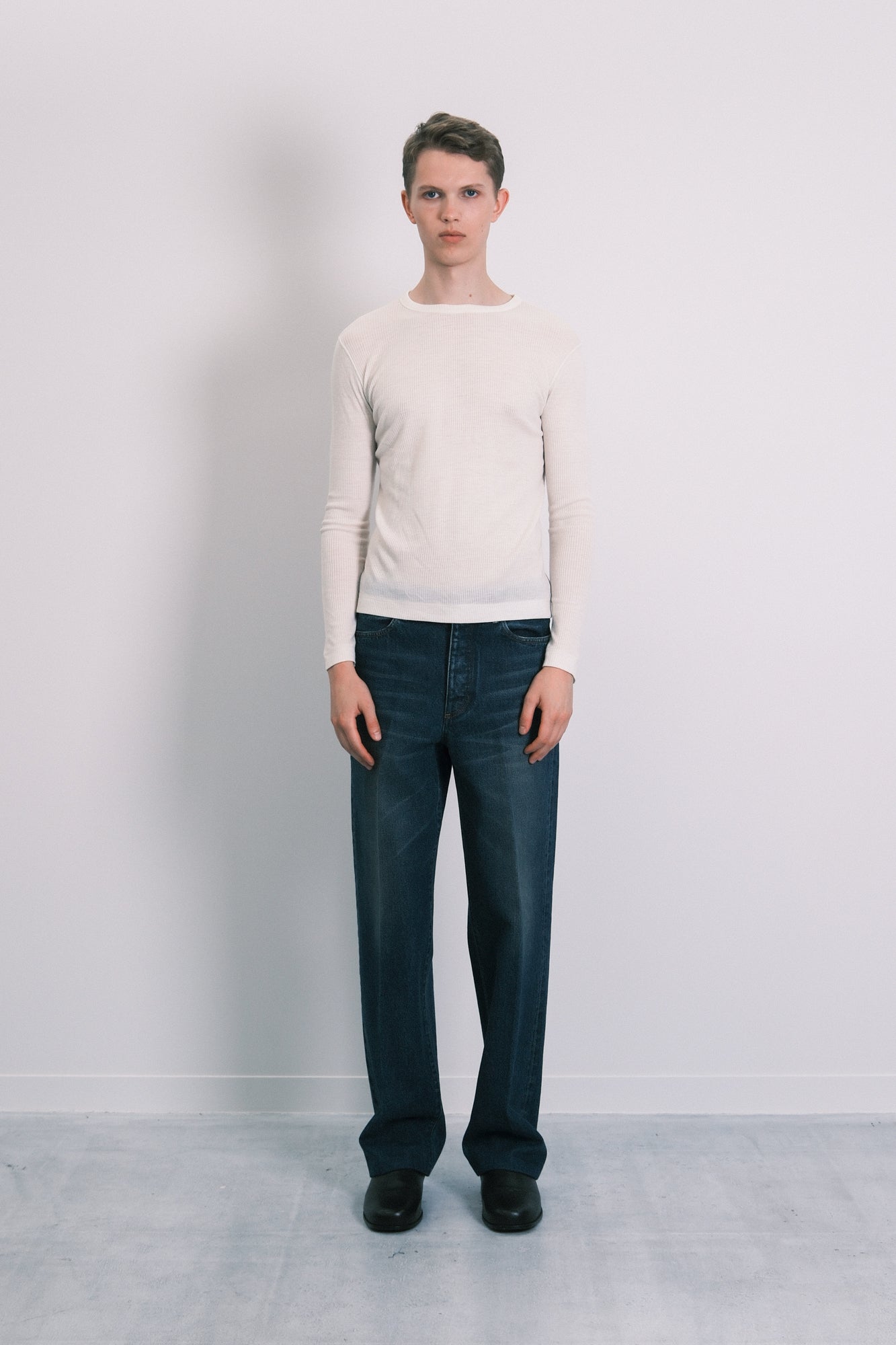 THE JEAN TROUSERS - DARK BLUE