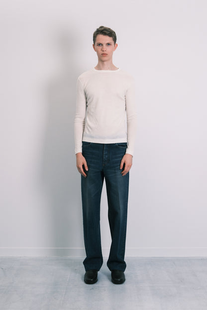 THE JEAN TROUSERS - DARK BLUE