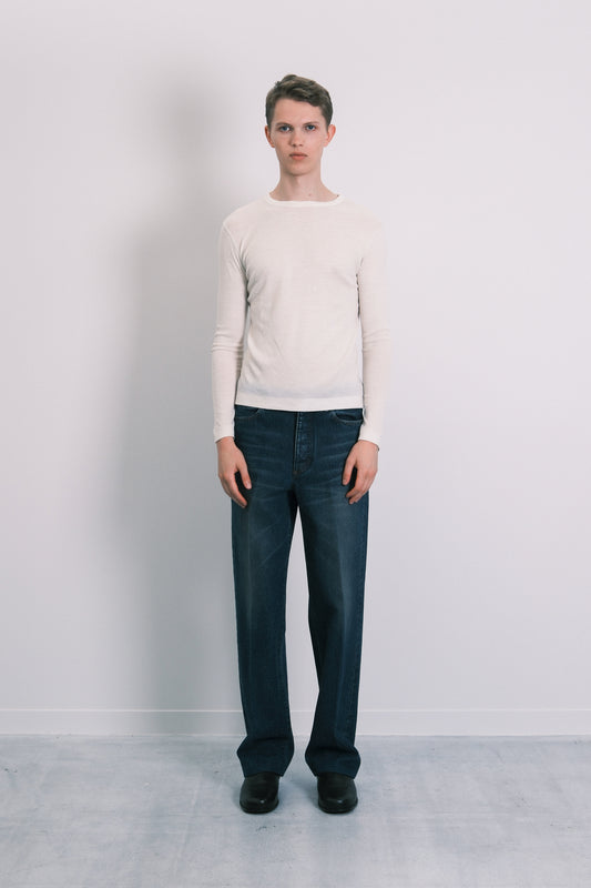 THE JEAN TROUSERS - DARK BLUE