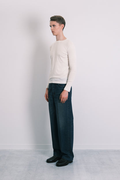 THE JEAN TROUSERS - DARK BLUE