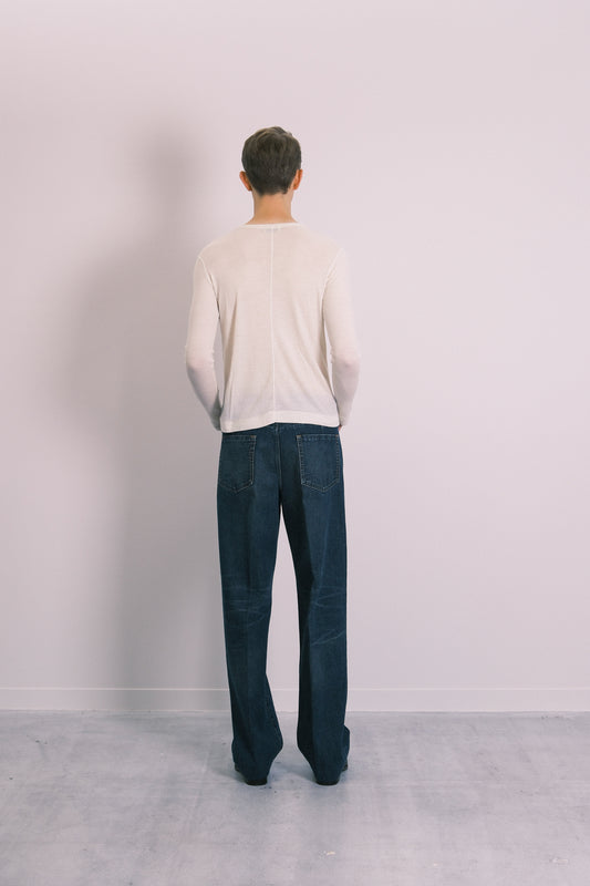 THE JEAN TROUSERS - DARK BLUE