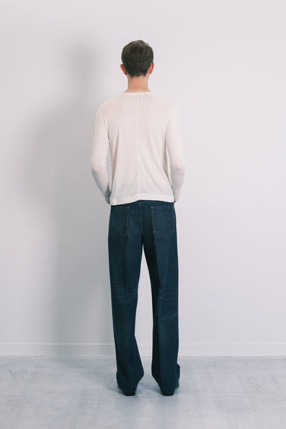 THE JEAN TROUSERS - DARK BLUE