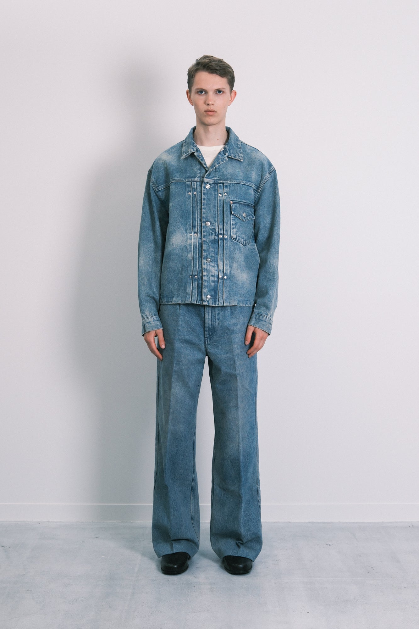 THE JEAN JACKET - DUSTY BLUE