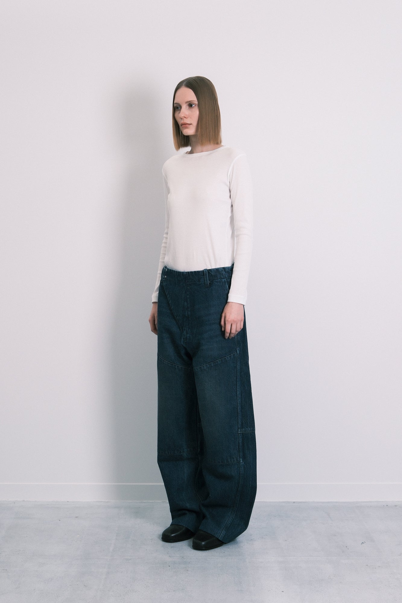 UTILITY JEAN TROUSERS - DARK BLUE