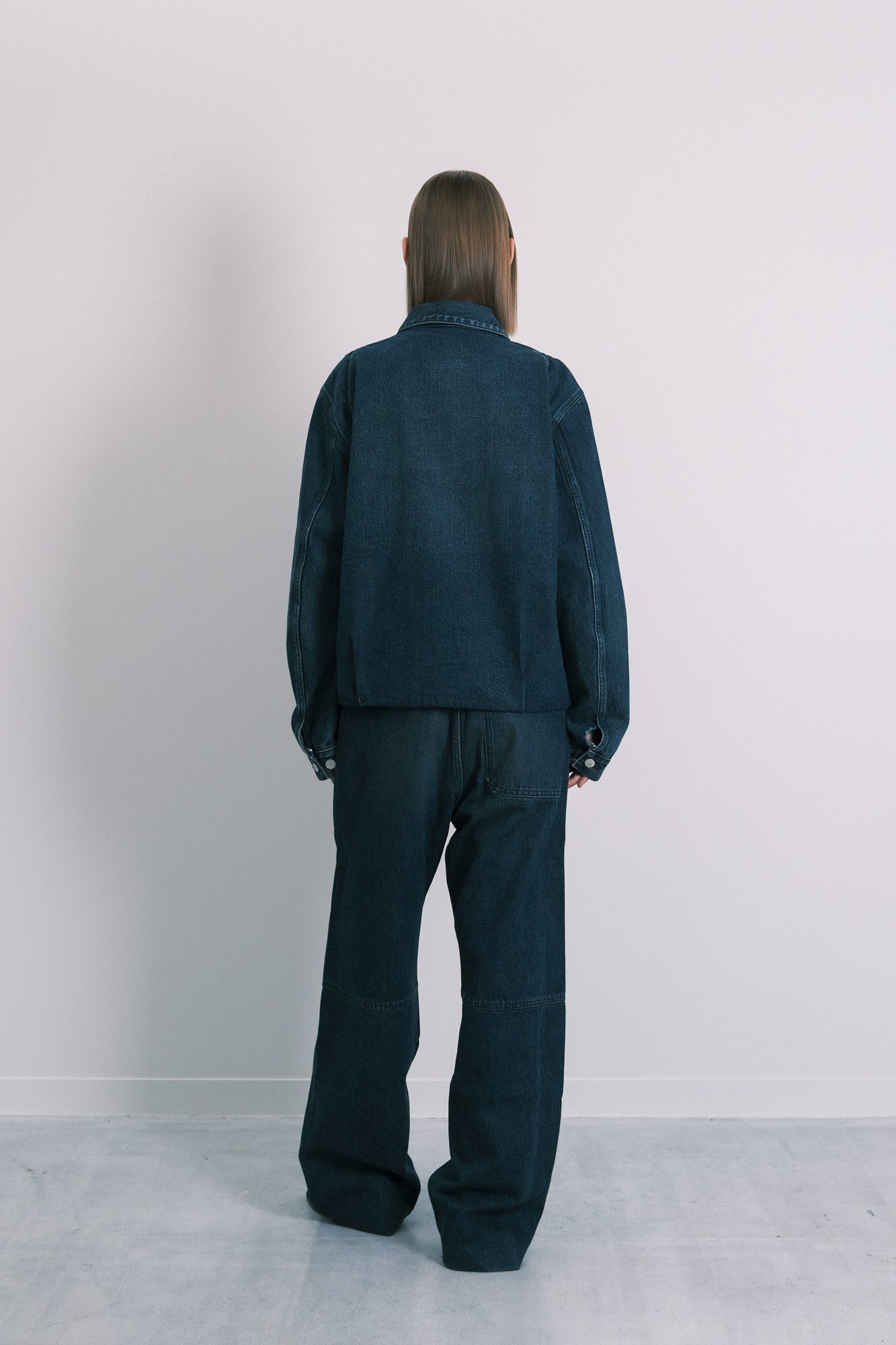 UTILITY JEAN JACKET - DARK BLUE