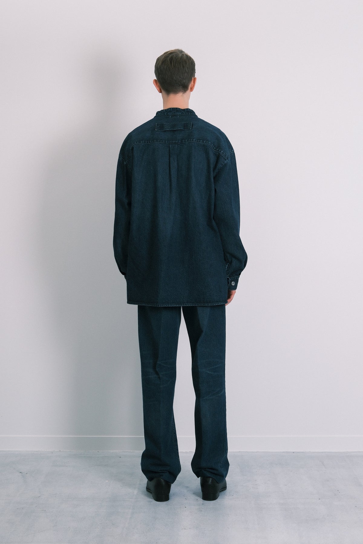 POPOVER WORK SHIRT - DARK BLUE