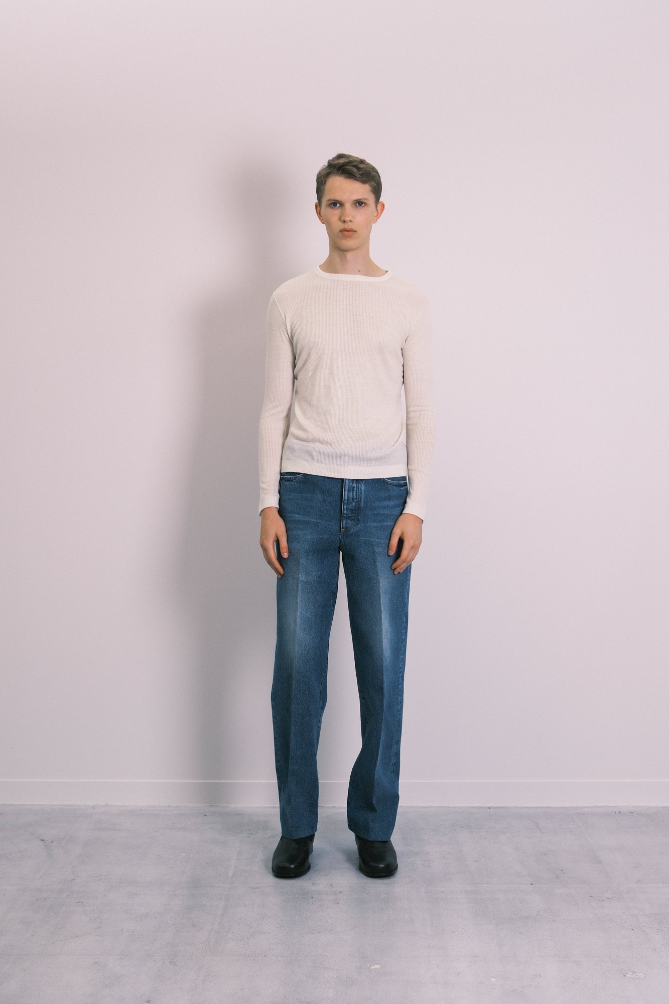 THE JEAN TROUSERS - VINTAGE BLUE - TANAKA