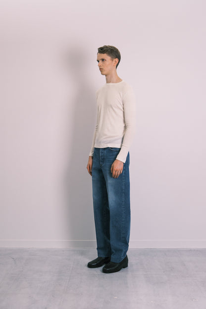 THE JEAN TROUSERS - VINTAGE BLUE - TANAKA