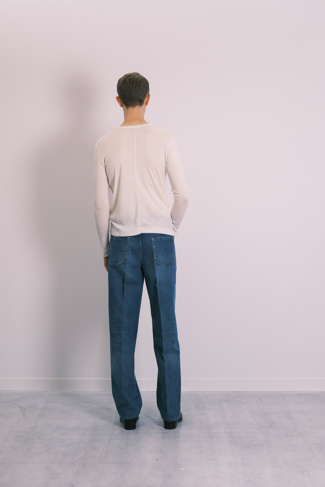 THE JEAN TROUSERS - VINTAGE BLUE - TANAKA