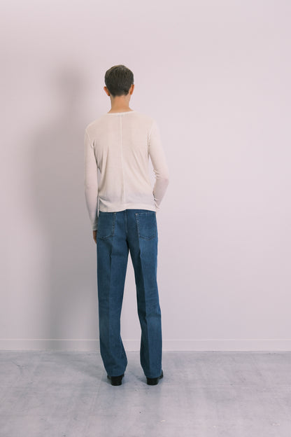 THE JEAN TROUSERS - VINTAGE BLUE - TANAKA