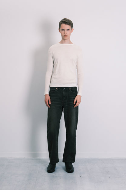 NEW CLASSIC JEAN TROUSERS - DUSTY BLACK