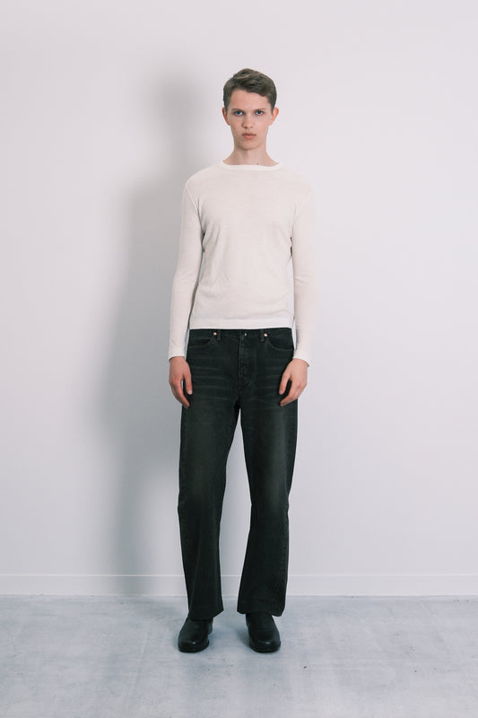 NEW CLASSIC JEAN TROUSERS - DUSTY BLACK