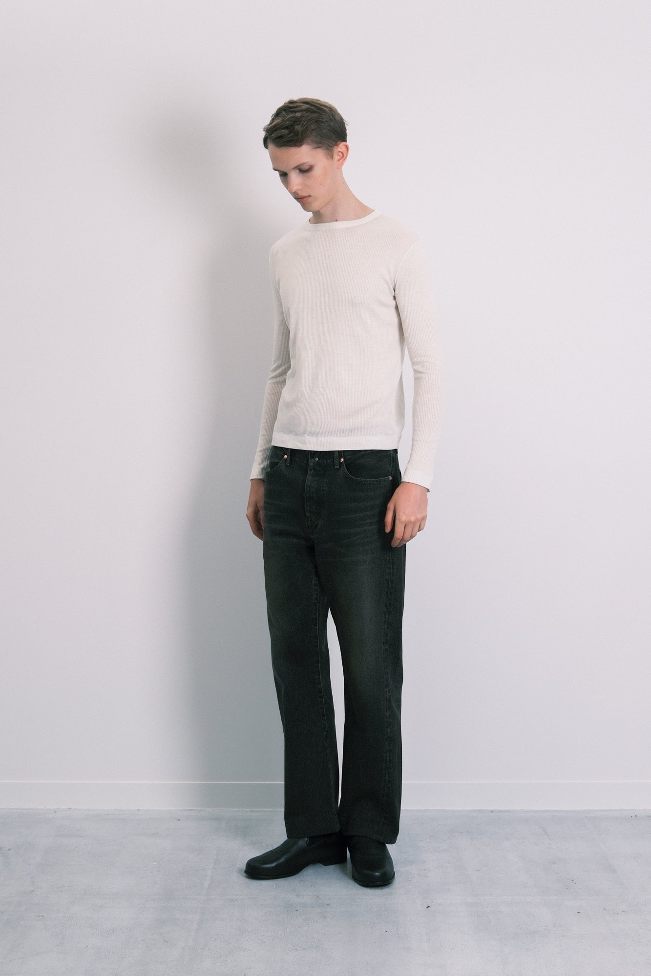NEW CLASSIC JEAN TROUSERS - DUSTY BLACK