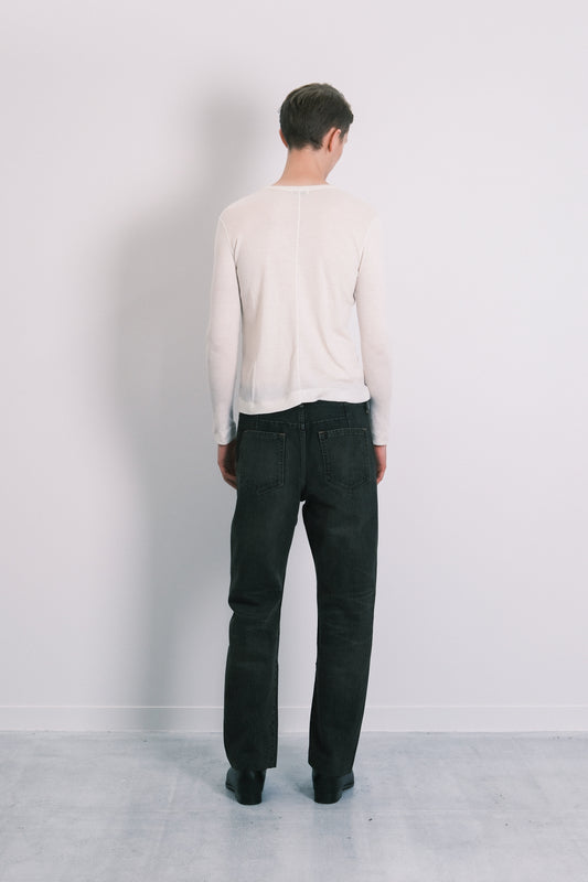 NEW CLASSIC JEAN TROUSERS - DUSTY BLACK
